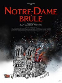 Affiche de Notre-Dame brûle